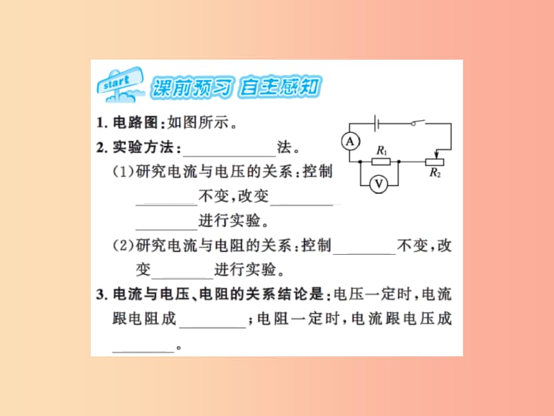 2019年九年级物理上册 第14章 第3节 欧姆定律（第1课时）习题课件（新版）苏科版.ppt_第2页