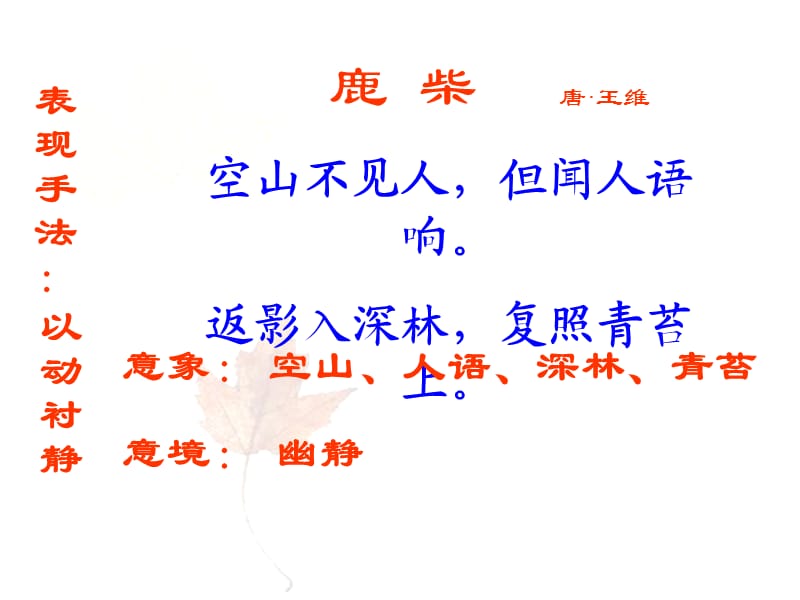 二期上课之古诗鉴赏.ppt_第3页