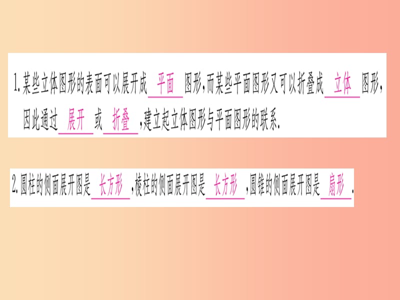 江西省2019秋七年级数学上册 第1章 丰富的图形世界 1.2 展开与折叠课件（新版）北师大版.ppt_第2页