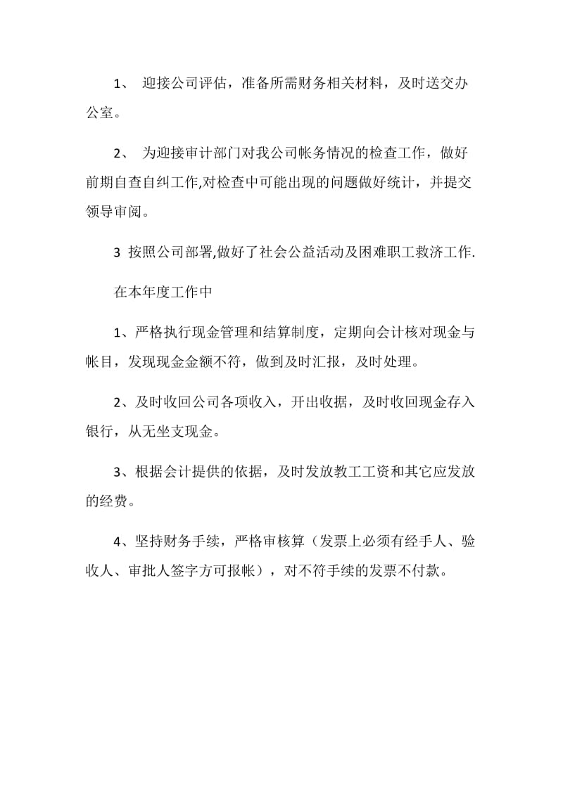 公司出纳个人工作总结.doc_第2页