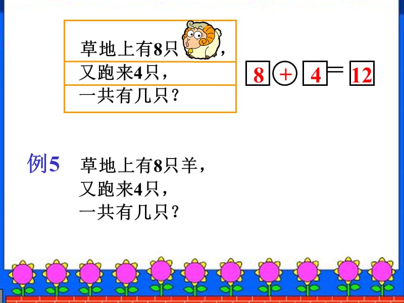 人教版小学一年级数学求总数、求剩余的应用题.ppt_第2页