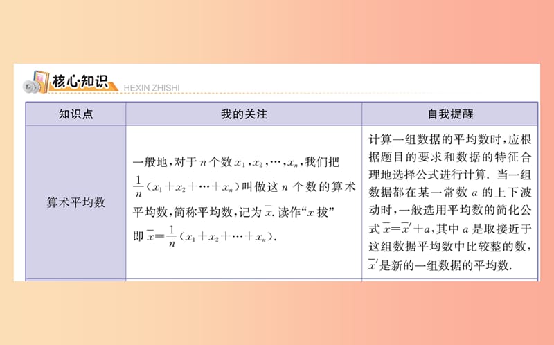 2019版八年级数学下册 期末抢分必胜课 第二十章 数据的分析课件 新人教版.ppt_第2页