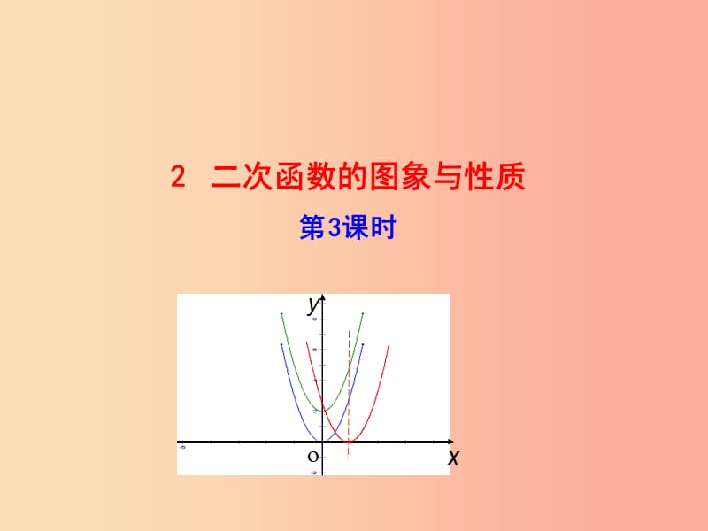 2019版九年级数学下册第二章二次函数2二次函数的图象与性质第3课时教学课件（新版）北师大版.ppt_第1页