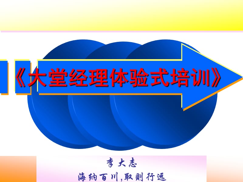 大堂经理体验式培训.ppt_第1页