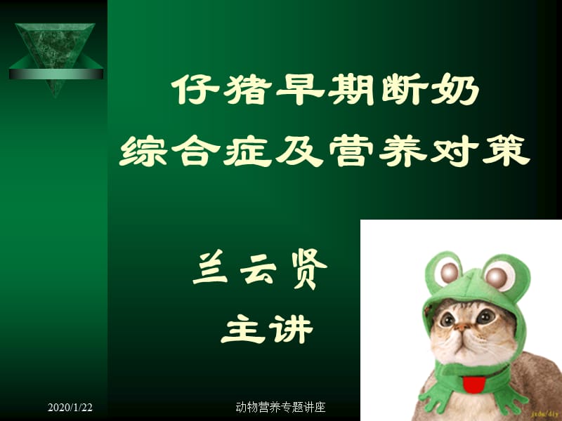 仔猪早期断奶综合症.ppt_第1页