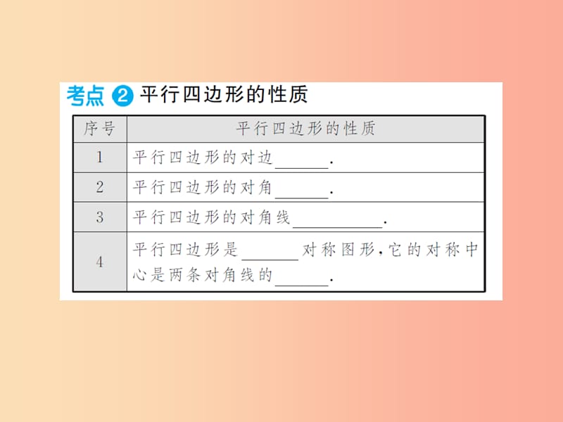 通用2019年中考数学总复习第五章第一节多边形与平行四边形课件.ppt_第3页