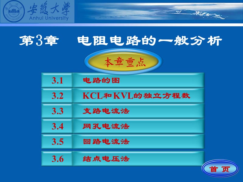 安徽大學(xué)電路原理課件第3章電組電路的一般分析.ppt_第1頁