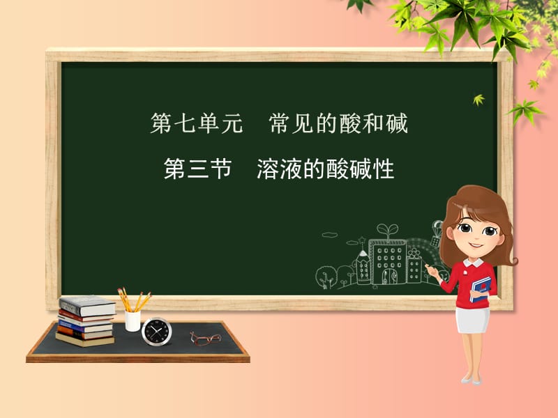 九年级化学下册第七单元常见的酸和碱第三节溶液的酸碱性课件新版鲁教版.ppt_第1页