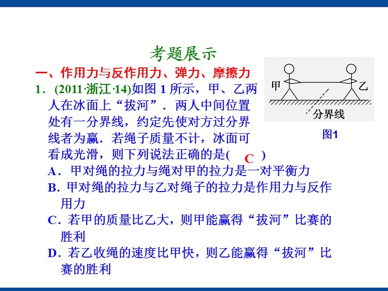 作用力与反作用力、弹力、摩擦力.ppt_第1页