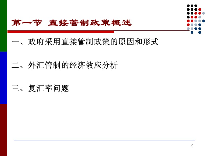 国际金融学课件11开放经济下的直接管制政策.ppt_第2页