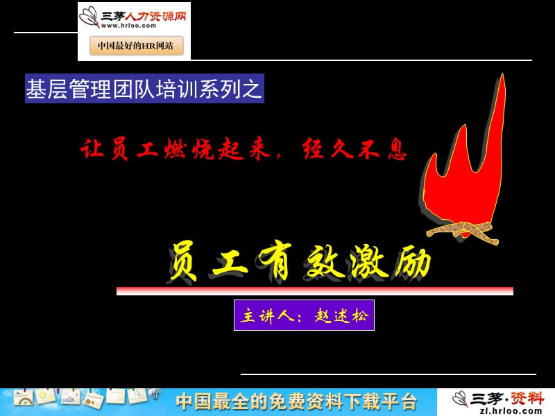 基层管理团队培训系列之员工有效激励.ppt_第1页