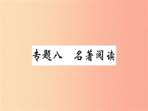 （貴州專版）2019春八年級語文下冊 專題復(fù)習(xí)八 名著閱讀習(xí)題課件 新人教版.ppt