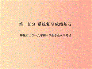 （聊城專版）2019年中考生物 第一部分 系統(tǒng)復習 成績基石 階段檢測卷(四)課件.ppt