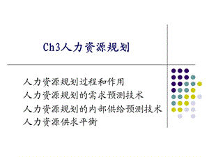 人力資源規(guī)劃.ppt