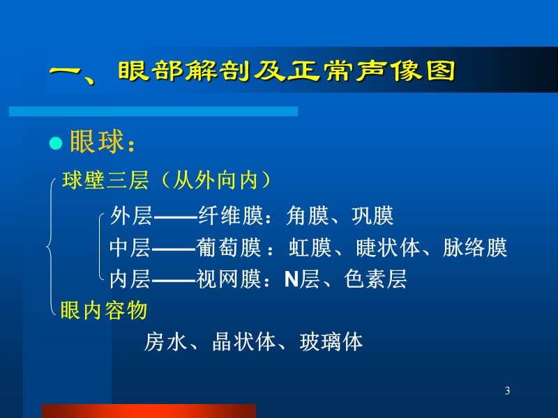 眼部常见病的超声诊断ppt课件_第3页