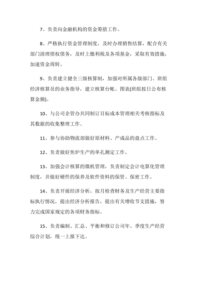 公司计划财务部职责.doc_第2页