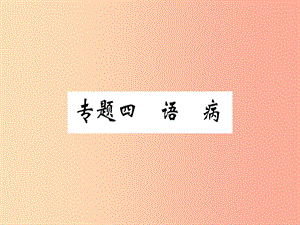 （河北專用）2019年八年級(jí)語(yǔ)文上冊(cè) 專題四 語(yǔ)病習(xí)題課件 新人教版.ppt