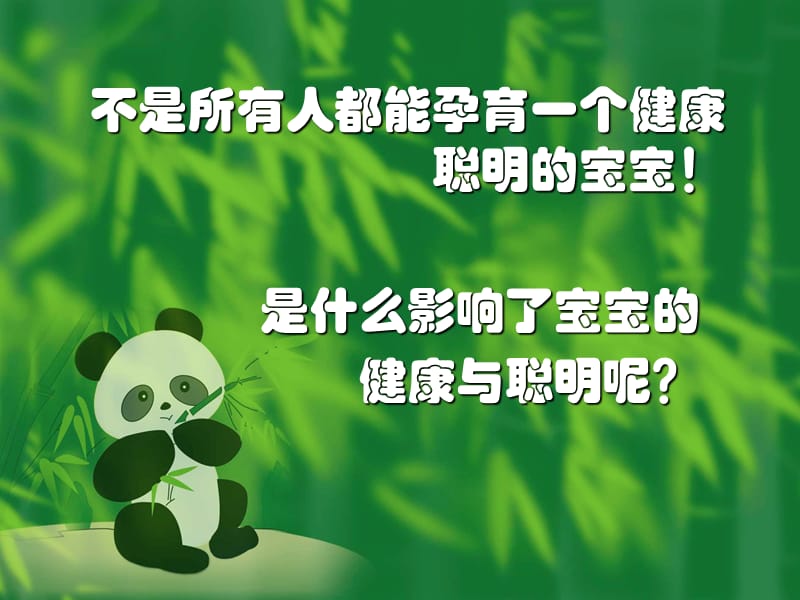 如何孕育一个健康聪明的宝宝.ppt_第2页