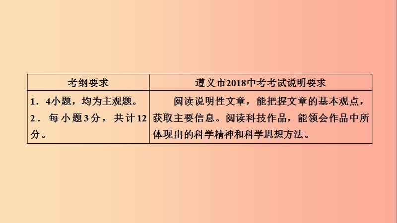 遵义专版2019年中考语文总复习第2篇阅读一现代文(三)说明文课件.ppt_第3页