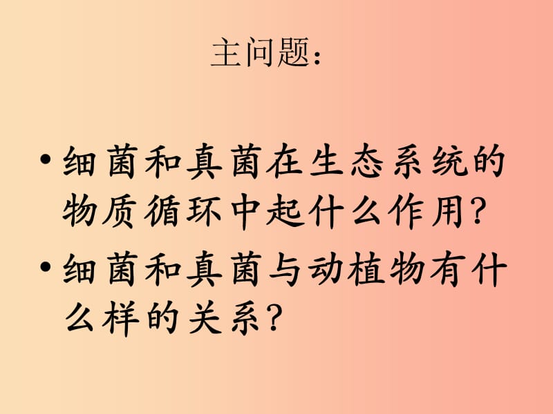 内蒙古八年级生物上册 5.4.4细菌和真菌在自然界中的作用课件 新人教版.ppt_第3页