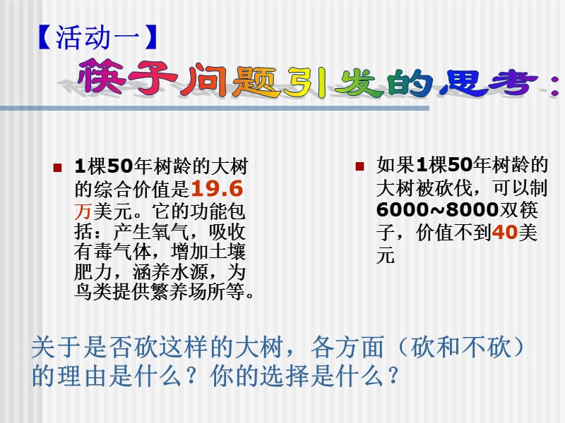 人教版九年级第四课第三框实施可持须发展战略.ppt_第2页