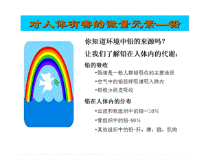 對人體有害的微量元素：鉛.ppt