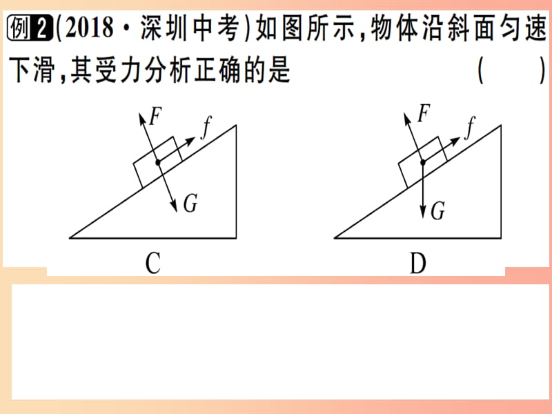 2019年八年级物理下册 第八章 第2节 二力平衡（第2课时 运动和力的关系）习题课件 新人教版.ppt_第3页