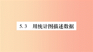 2019秋七年級數(shù)學(xué)上冊 第5章 數(shù)據(jù)的收集與整理 5.3 用統(tǒng)計(jì)圖描述數(shù)據(jù)課件（新版）滬科版.ppt