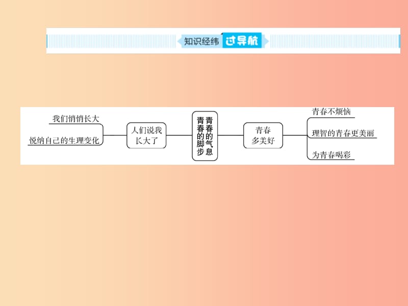 （聊城专版）2019年中考道德与法治总复习 七上 第二单元 青春的脚步 青春的气息课件.ppt_第2页