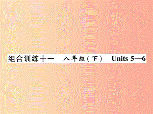 （貴陽(yáng)專(zhuān)版）2019中考英語(yǔ)總復(fù)習(xí) 第1部分 教材知識(shí)梳理篇 組合訓(xùn)練11 八下 Units 5-6（精練）課件.ppt