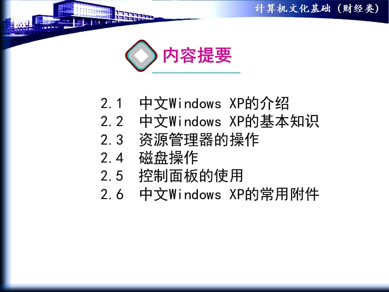 中文WINDOWSXP操作系统.ppt_第2页