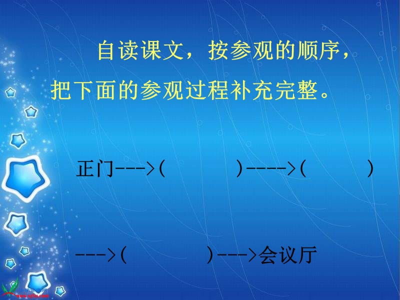 北京版四年级上册《参观人民大会堂》.ppt_第3页