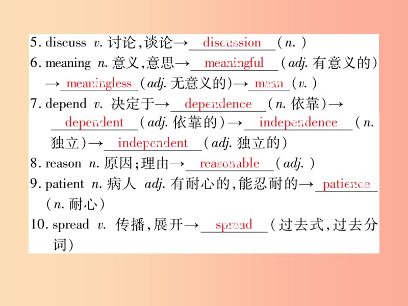 重庆市2019年中考英语总复习第1部分教材回顾八下Unit8课件仁爱版.ppt_第2页