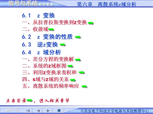 信號(hào)與系統(tǒng)教案第6章·西安電子科技大學(xué).ppt