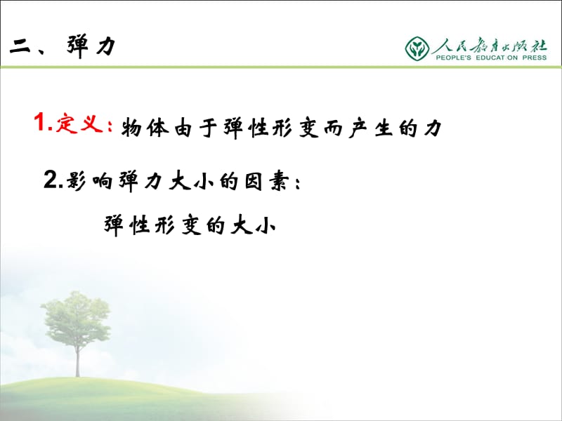 力弹力重力摩擦力.ppt_第3页