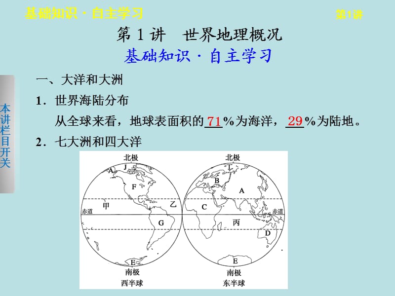 区域地理1一第1讲世界地理概况课件.ppt_第2页