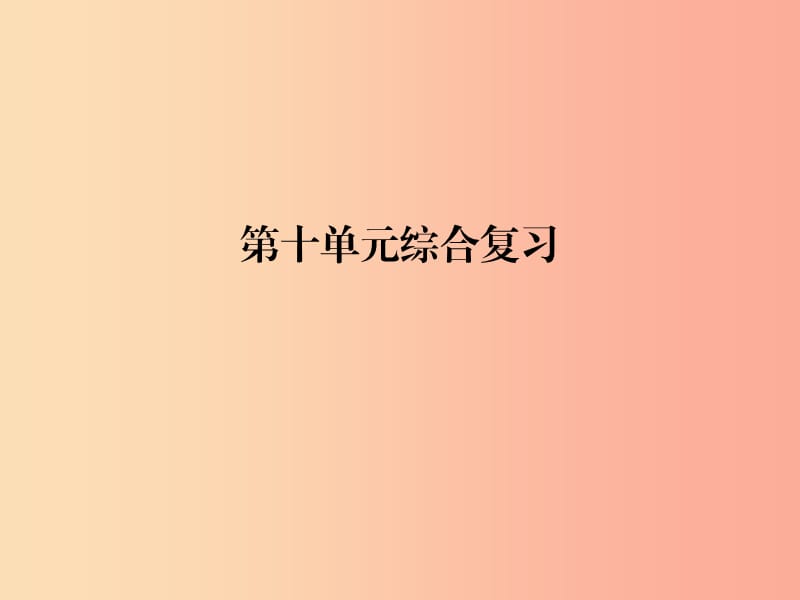 2019春九年级化学下册 第10单元 酸和碱综合复习课件 新人教版.ppt_第1页