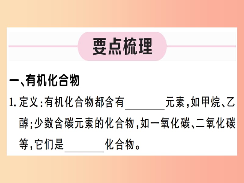 （江西專版）九年級(jí)化學(xué)下冊(cè) 第十二單元 化學(xué)與生活 課題3 有機(jī)合成材料習(xí)題課件 新人教版.ppt_第1頁(yè)