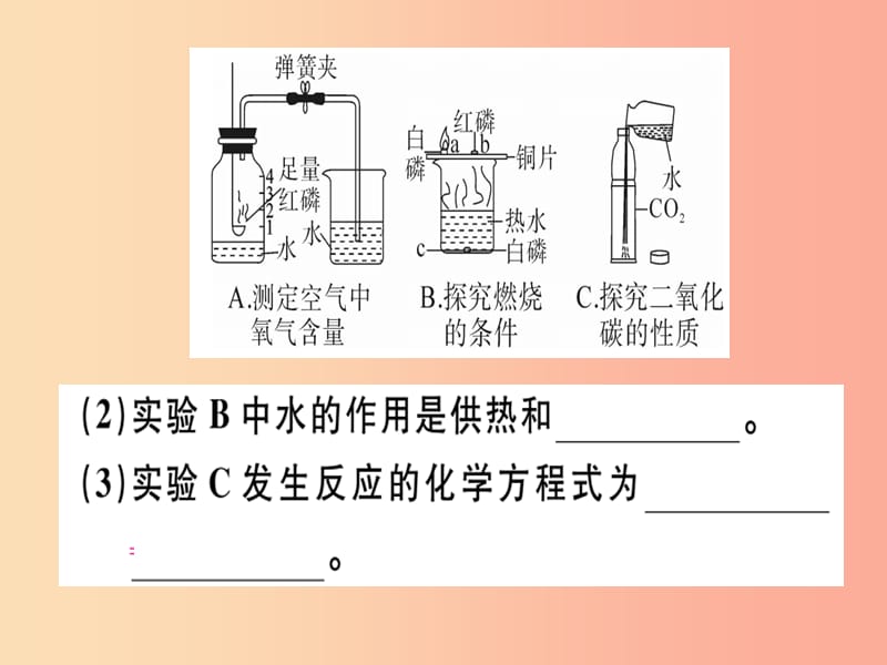 （安徽专版）九年级化学下册 摸底集训篇 卷二 日常生活材料题习题课件 新人教版.ppt_第3页