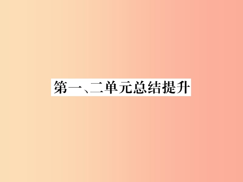 2019九年级历史下册 第1、2单元 总结提升易错点拨课件 新人教版.ppt_第1页