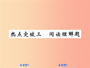 2019年中考數(shù)學(xué)總復(fù)習(xí) 第三部分 壓軸熱點(diǎn)突破 熱點(diǎn)突破三 閱讀理解題課件.ppt