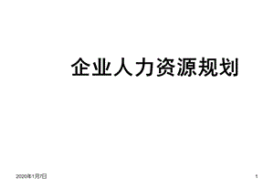 人力資源規(guī)劃講義.ppt