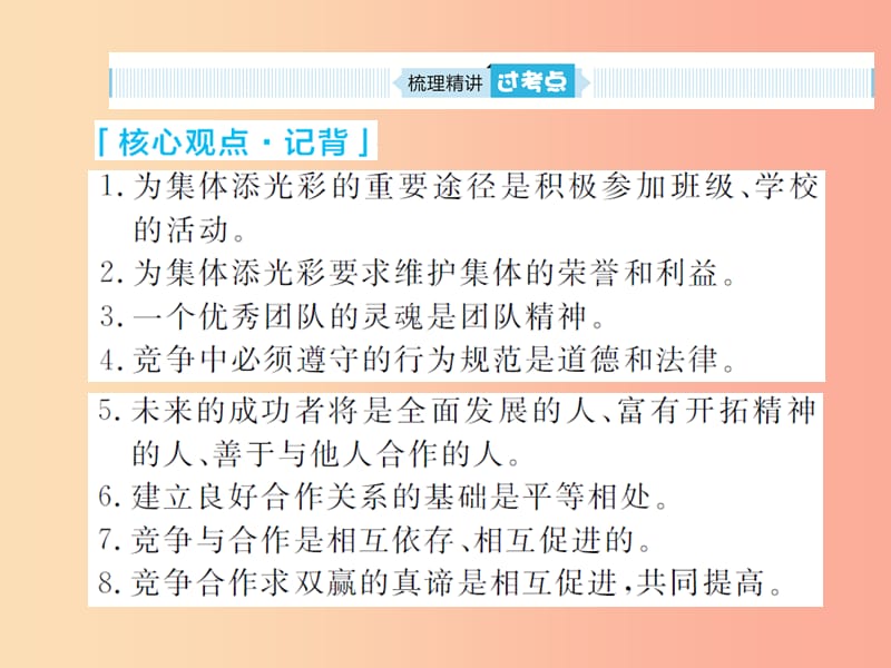 （聊城专版）2019年中考道德与法治总复习 八上 第三单元 合奏好美好生活乐章课件.ppt_第3页