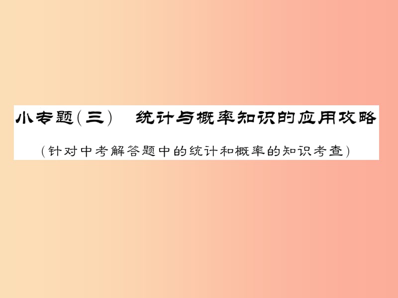 课标版通用2019中考数学总复习第二轮小专题集训题型专攻小专题三习题课件.ppt_第1页