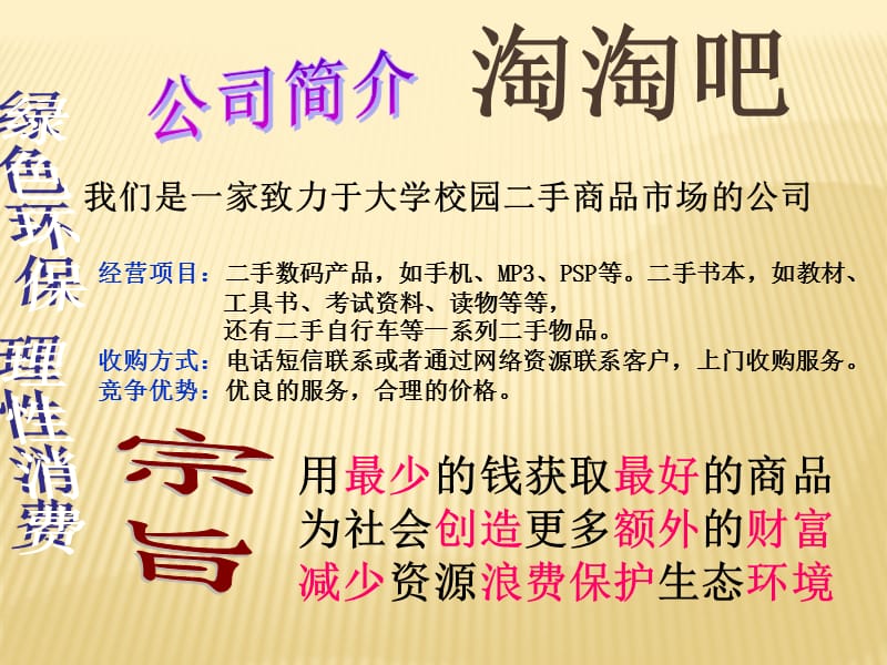 二手回收公司营销策划书.ppt_第3页