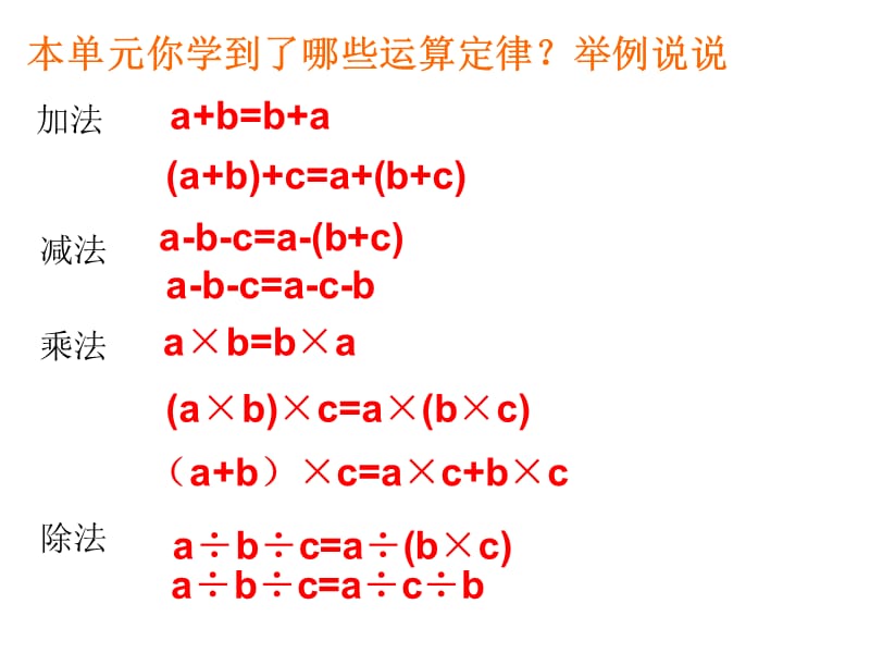 乘法运算定律复习练习题.ppt_第1页