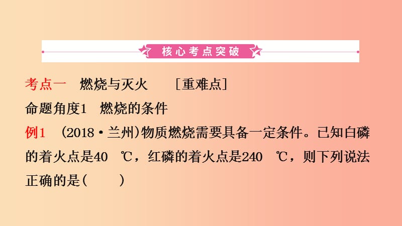 河北省2019年中考化学一轮复习 第十三讲 燃料及其利用课件.ppt_第2页