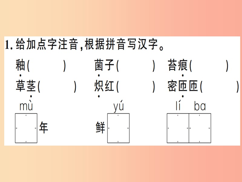 （河南专用）八年级语文上册 第四单元 16 昆明的雨习题课件 新人教版.ppt_第2页