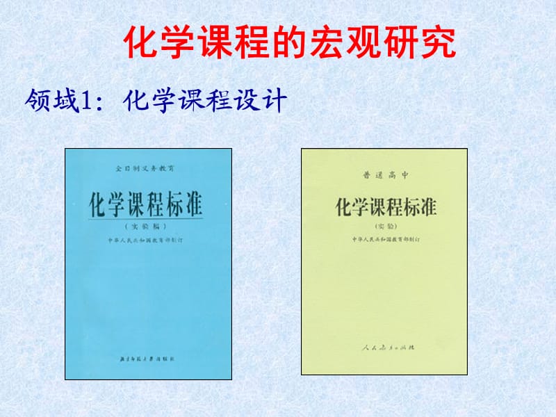 化学课程研究领域及思路(王祖浩)-华东师范大学.ppt_第2页