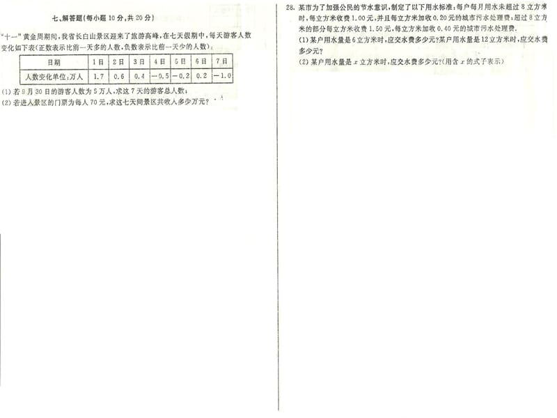 名校调研系列卷·七年上期中测试数学(人教版).ppt_第3页